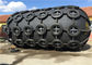 Pneumatic Floating Nature Rubber Fender Galvanized Tyre Chain Net Anti Corrosion