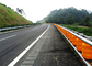 Traffic Safety ISO Standard EVA Buckets Rolling Guardrail Barrier For Highway