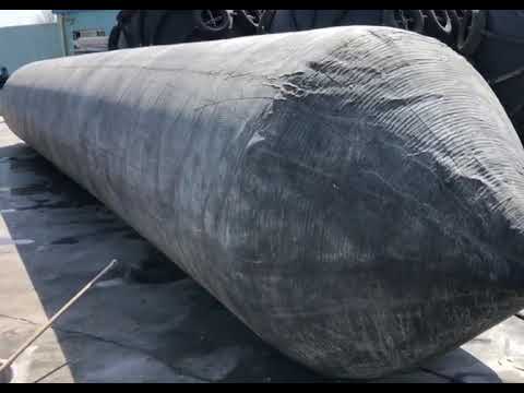 Kwaliteit Black Marine Rubber Airbag Safety Effective Green Environmental Protection fabriek