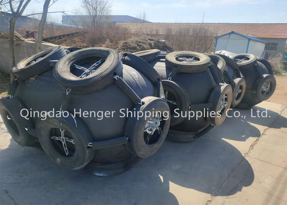 Kwaliteit Lang houdbaarheidsduur 24 maanden 80kpa Drijvend pneumatisch maritiem rubber fender ontwerp met levensduur 10 jaar fabriek