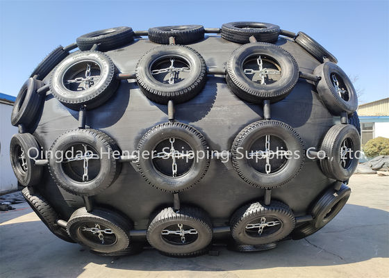 Kwaliteit ISO 17357 Compliant Natural Rubber Pneumatic Rubber Fender with 50Kpa/80kpa Working Pressure for Marine Protection fabriek