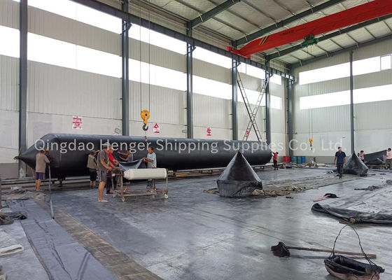 Kwaliteit BV Certified Marine Rubber Airbag and Pneumatic Rubber Fender with 4-25m Length and 6-8 Years Useful Life fabriek