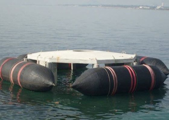Kwaliteit Klantgerichte Marine Rubber Airbags To Assist-Boten in en uit Water Te krijgen fabriek