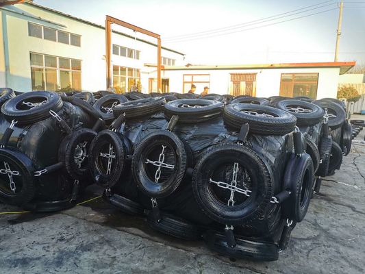 Kwaliteit Van het Stootkusseneva material for ship protection van STS het Schuim Gevulde Stootkussen van het het Polyurethaanschuim fabriek