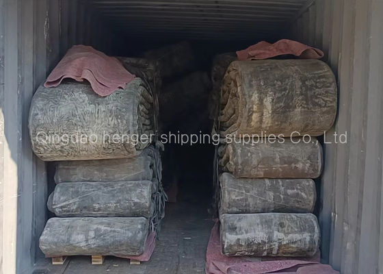 Kwaliteit BV Certificaat Opblaasbare Marine Airbags 1.5X24M voor het lanceren van schepen fabriek