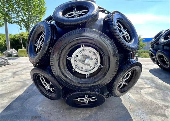 Kwaliteit Yokohama Type opblaasbare mariene rubberen spatborden 50Kpa 80Kpa fabriek