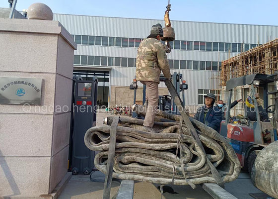 Kwaliteit CCS-Certificaat Op zwaar werk berekende 1.5x14m Marine Airbags For Ship Launching fabriek