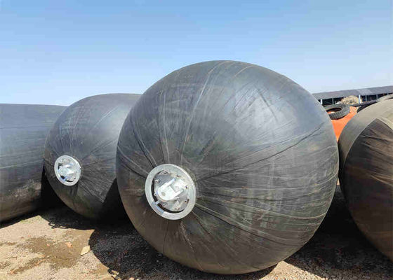 Kwaliteit Aangepaste Logo Pneumatic Rubber Fender With-Netto Kettingsband fabriek