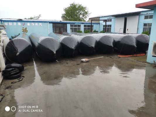 Kwaliteit Airbags voor het lanceren van zwarte schepen, lange cilindrische ballonvorm fabriek