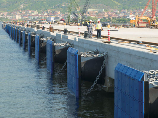 Kwaliteit Kegeltype Marine Ship Rubber Fender Pad, het Rubberstootkussen van de Kegelboot fabriek