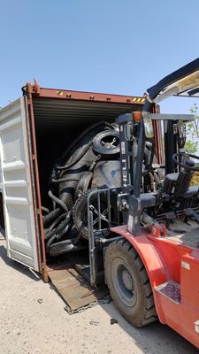 Kwaliteit 3300x6500mm Drijvende Pneumatische Yokohama Stootkussens 50Kpa met Netto Kettingsband fabriek