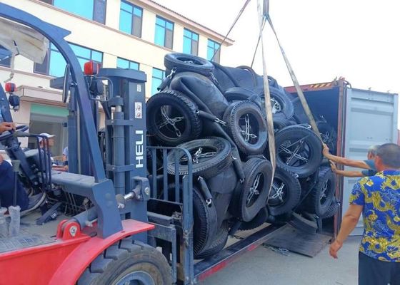 Kwaliteit Het Rubberstootkussen van STS Marine Ship Yokohama Type Pneumatic met Banden en Ketting fabriek