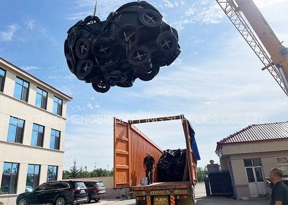 Kwaliteit Gepersonaliseerde marine pneumatische rubberfenders met CCS ABS BV LR KR certificaten fabriek