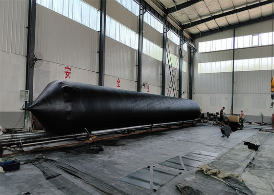 Kwaliteit Zware lading transport opblaasbare maritieme airbag met een levensduur van 6 tot 10 jaar en holistische verpakkingstechnologie ISO 14409:2011 gecertificeerd fabriek
