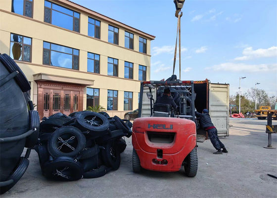Kwaliteit Marine STS pneumatische rubber fender Marine fender voor de marine fabriek