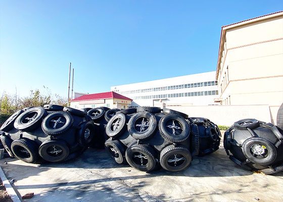 Kwaliteit 50 kPa pneumatische rubberfender Grootte en prestatievereisten fabriek