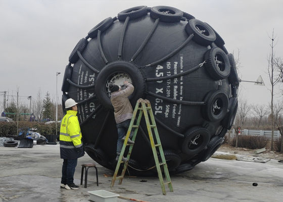 Kwaliteit Maritieme rubber zwevende grote grootte dok schip pneumatische fender fabriek