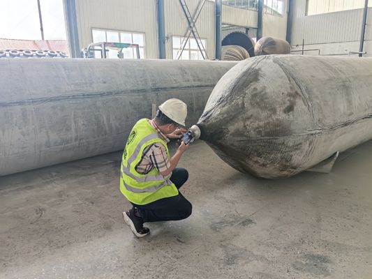 Kwaliteit Goede kwaliteit scheepslanceringsairbags met opblaasbaar ontwerp fabriek
