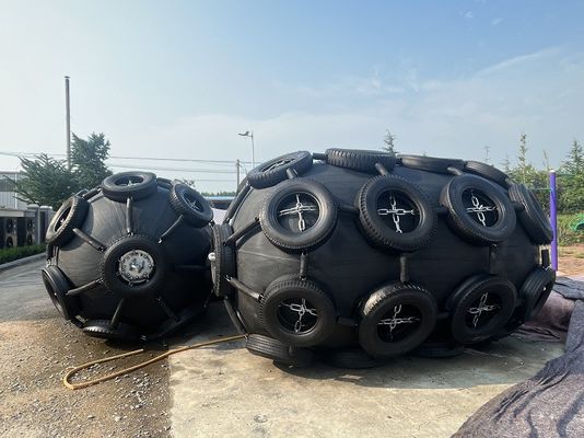 Kwaliteit Yokohama zware opblaasbare rubberfenders voor schepen fabriek