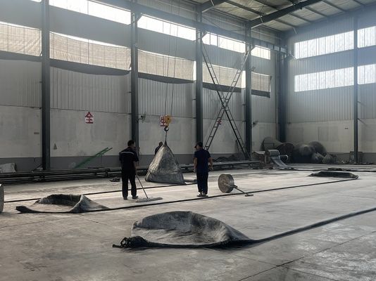 Kwaliteit Gepersonaliseerd tot 3*26m natuurlijke rubber marine airbag met effectieve lengte 3-25m fabriek