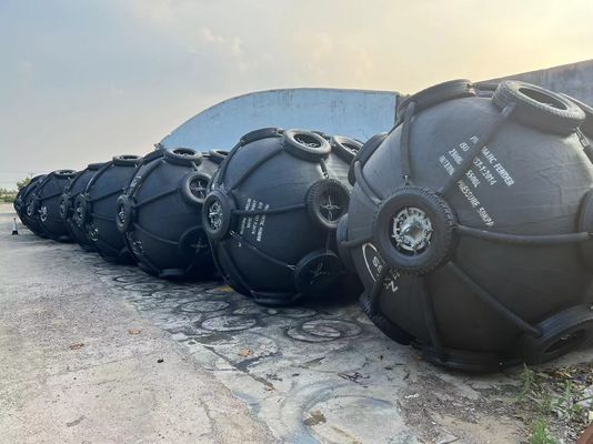 Kwaliteit Zwart op maat gemaakt Yokohama Pneumatic Fender Duurzaam fabriek