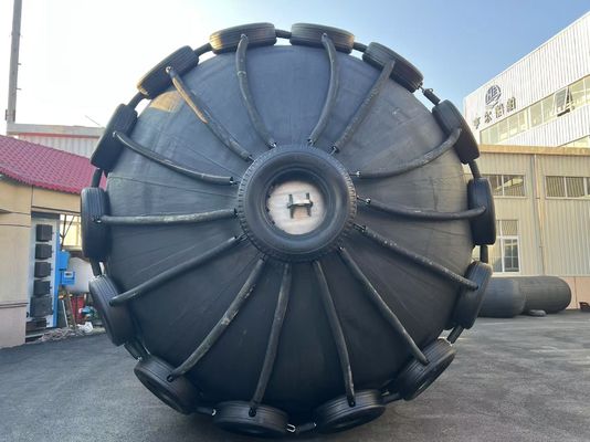 Kwaliteit Diameter van 0,5 m tot 4,5 m Pneumatische rubber fender zwart Originele ontwerp Direct Duurzaam fabriek