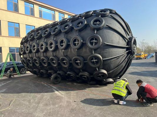 Kwaliteit Floating pneumatic rubber fenders voor zeeschepen van het type Yokohama fabriek