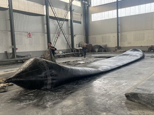 Kwaliteit Inflatable Barge Docking Airbag Pressure Range 0.2-0.4Mpa Provide Safe Protection During Barge Mooring Docking fabriek