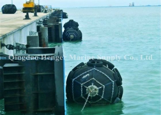 Kwaliteit ISO17357 de Strakheids Marien Drijvend Stootkussen van de certificaat80kpa Goed Lucht voor Te dokken Schip fabriek