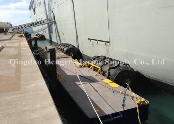 Kwaliteit ISO 17357 Voldoende hoge elasticiteit natuurlijke rubber pneumatische rubber fender voor gebruik tegen botsingen in de haven fabriek