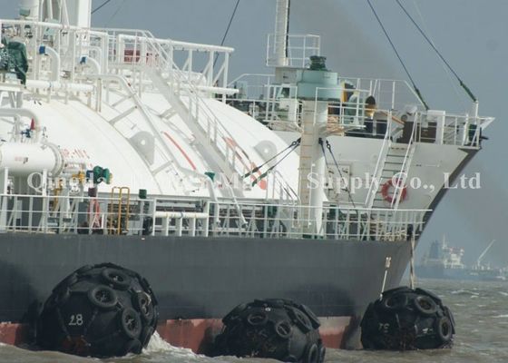 Kwaliteit Nieuwe het Type van het Stootkussenyokohama van het Flensontwerp Mariene Rubber niet Misvorming voor Schip fabriek