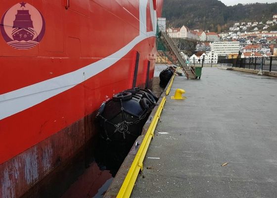 Kwaliteit Industriële Mariene Boot Pneumatische Rubberstootkussens, Overzeese Wacht Opblaasbare Rubberstootkussens fabriek