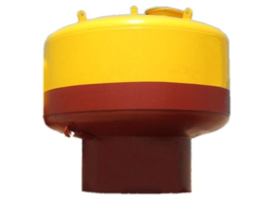 Kwaliteit Veilige Zeescheepvaartboeien die het Roestvrije staalmateriaal drijven van Tellersboeien SS304 fabriek