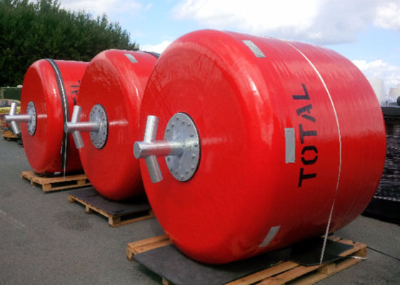 Kwaliteit De kleurrijke Boeien van de de Boeien Zeescheepvaart van de Schipmeertros met Buitenpolyurea-Deklaag fabriek