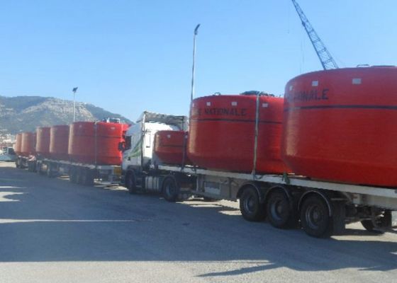 Kwaliteit Van de ultraviolette de Boeien Weerstands Zeescheepvaart Plastic het Drijven Boei Milieubescherming fabriek