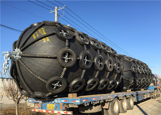 Kwaliteit Henger BV gecertificeerde pneumatische rubber fender voor maritiem gebruik met maatwerk snijwerk en verbeterde duurzaamheid fabriek