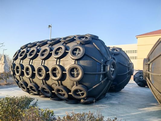 Kwaliteit Gemakkelijke scheepsfender met eenvoudige installatie 0,25-0,3 MPa barstdruk fabriek