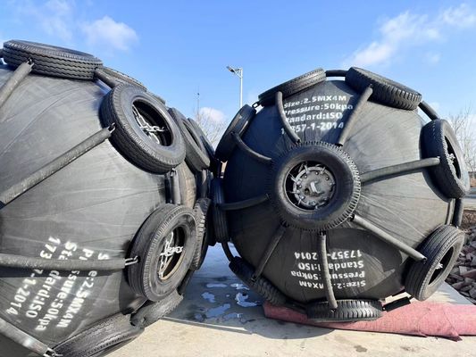 Kwaliteit Marine Pneumatische rubber fender Docking Ship Protection fabriek