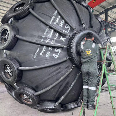 Kwaliteit STS STD Pneumatische rubber fender Yokohama Innovation fabriek