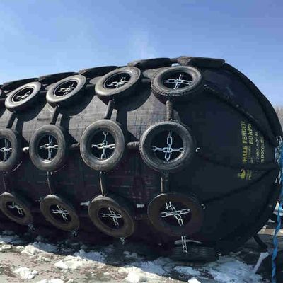 Kwaliteit ISO17357 Pneumatische rubberfender 2.0x3.5m Marine Grade fabriek