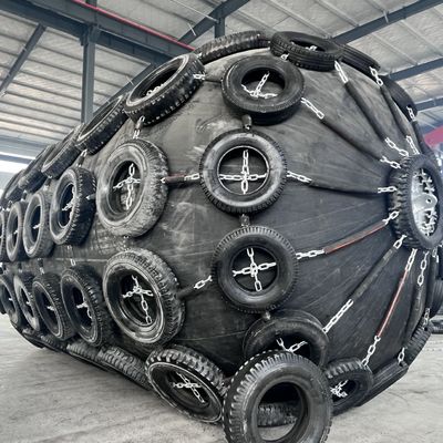 Kwaliteit Aanvankelijke interne druk 80 kPa Marine Fendernet Type Ideaal voor Marine Vaartuig Impact Absorptie en Dok Veiligheidssystemen fabriek