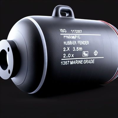 Kwaliteit ISO17357 Pneumatische rubberfender 2.0x3.5m Marine Grade fabriek