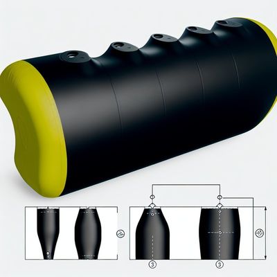 Kwaliteit Op maat gemaakte EVA-schuimgevulde fender voor maritieme bescherming fabriek