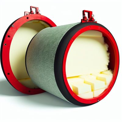 Kwaliteit EVA-schuim gevulde trommelfenders voor zeeschepen fabriek