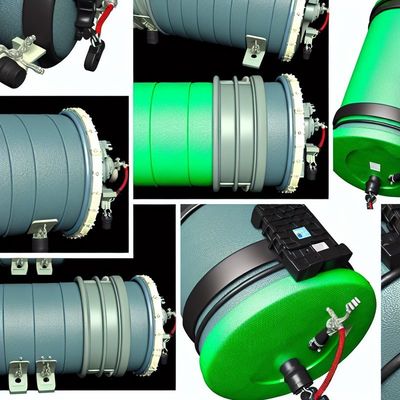 Kwaliteit EVA-schuim gevulde trommelfenders voor zeeschepen fabriek