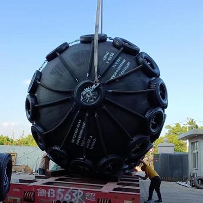 Kwaliteit Heavy Duty Pneumatic Rubber Fender Inflatable Yokohama Type Fender for Protection of Large Oil Tankers and Gas Carriers fabriek