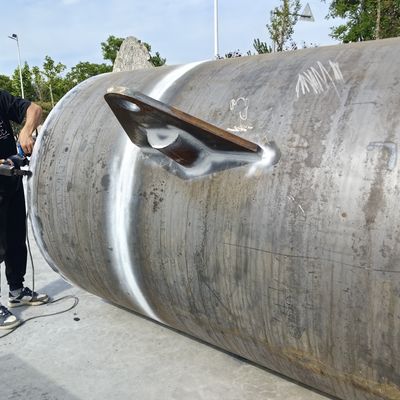 Kwaliteit Floating mooring boeien van staal met grote diameter voor offshore toepassingen op zee fabriek