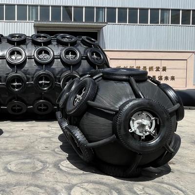 Kwaliteit ISO17357 gecertificeerde pneumatische rubberfender met maatmaatten van 0,3-4,8M en drukopties van 50kpa en 80kpa fabriek
