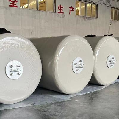 Kwaliteit ISO17357 Certified EVA Foam Filled Marine Fender with Customizable Length for Anti Collision Protection fabriek
