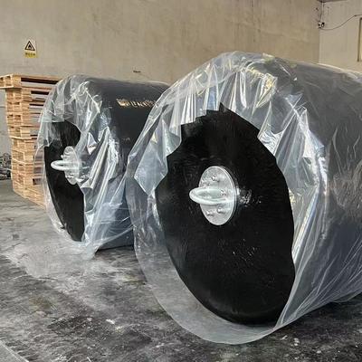 Kwaliteit ISO17357 Certified EVA Foam Filled Marine Fender with Customizable Length for Anti Collision Protection fabriek